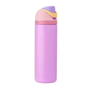 lot 6808 image: Owala Disney Princess FreeSip Insulated Stainless Steel Water Bottle with Straw for Sports and Travel, BPA-Free Sports Water Bottle, 24 oz, Rapunzel - Retail $35