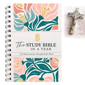 lot 6935 image: The Bible in One Year,52-Week Study Word,2026 New A Beautiful Year in The Bible for Women. A5 - Retail $16