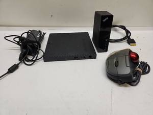 lot 24 image: Lenovo ThinkPad USB CDDVD Drive with Trackball Mouse Bundle