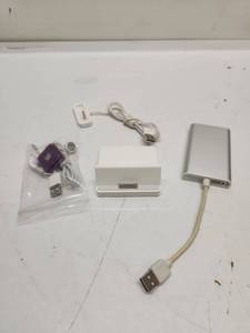 lot 36 image: Apple iPod Accessory Bundle with Dock and Adapters