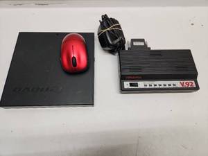 lot 37 image: USRobotics V.92 56K External Faxmodem with DVD Drive