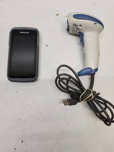lot 48 image: Honeywell Barcode Scanner with Handheld Device