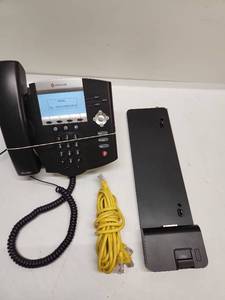 lot 49 image: Polycom HD Voice Business Phone with Docking Station
