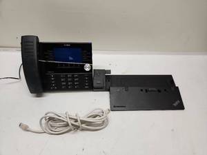 lot 55 image: Mitel IP Phone with Lenovo ThinkPad Dock