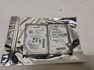 lot 67 image: 750GB Seagate Momentus Hard Drive