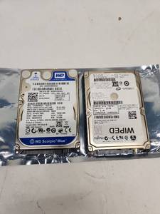 lot 71 image: 2.5-inch SATA Laptop Hard Drives - WD & Fujitsu