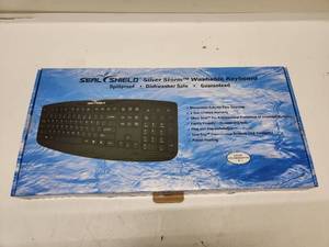 lot 92 image: Seal Shield Silver Storm Washable Keyboard