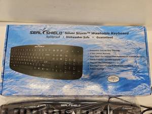 lot 93 image: Seal Shield Silver Storm Washable Keyboard