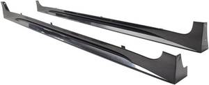 lot 471315 image: Retails for $185 Side Skirts Compatible with 2011-2020 Toyota Sienna, MP Style Black ABS Sideskirt Rocker Moulding Air Dam Chin Diffuser Bumper Lip Splitter by IKON MOTORSPORTS, 2012 2013 2014 2015