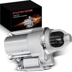 lot 471320 image: Starter Motor for-Chevy Malibu 2008-2014, Cobalt 2008 2009 2010, Equinox 2010-2017, Impala for-Buick Regal Lacrosse, for-GMC Terrain 2010-2017 12V 1.2KW 9-Tooth, Repalace OE# 8000213 6947N