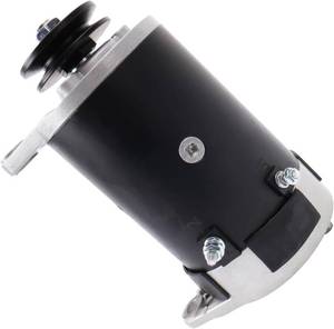 lot 471334 image: Retails for $150 New Starter Generator Compatible with Club Car DS & Carryall Series Gas Engine, John Deere Gator TX Turf Kawasaki 15.5HP, Replacement for 420-46000 420-46003 TMC001B0011