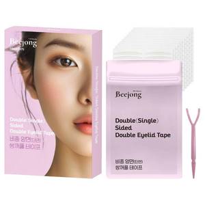 lot 471357 image: Korean Eye Charm Double Eyelid Tape Hooded Lift   Face Lifting Invisible  Droopy Lifter Strips for Hooded Eyes     (Double Sided 4mm 180p)