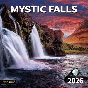 lot 371227 image: 2026 Wall Calendar,Calendar 2026, July 2025 - December 2026, Wall Calendar Mystic Falls, 12 x 24 Opened,Full Page Months Thick & Sturdy Paper for Gift Perfect Calendar Organizing & Planning