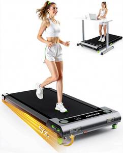 lot 341979 image: Retails for $140 Walking Pad with Incline, Akluer Incline Treadmills for Home, 2.5 HP Under Desk Treadmill Small with Remote Control, Walking Pad Small Treadmill with LED Display