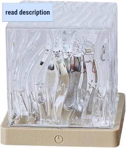 lot 271261 image: Northern Lights Projector, Ambient Projection Light, Wireless with Lamp Style Design, Supply for Bedroom Bathroom, Living Room Party Accessory, Stylish Gift for Dormitory Apartment Shower Indoor