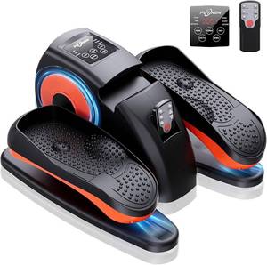lot 421280 image: Retails for $117 Under Desk Elliptical Machine, Electric Ellipse Leg Exerciser as Seen on Tv for Seniors with 12 Adjustable, Quiet Portable Elliptical Machine, Seated Pedal Exerciser with Remote Control