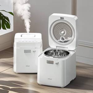 lot 471268 image: Retails for $170 Mifasol Stainless Steel Humidifier, 3.3L0.87Gal Steam Humidifier Large Room up to 800 sq ft, Easy to Clean Warm Mist Humidifiers for Bedroom Baby Nursery Home Office, White