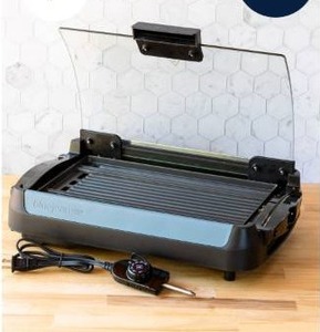Blue Jean Chef Reversible Indoor Grill & Griddle with Lid