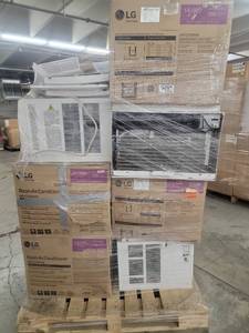 lot 56865 image: LG Room Air Conditioners 14,000 BTU - 7 ct.