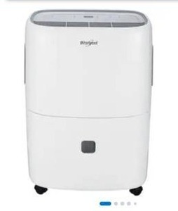 lot 56880 image: 4 count of Whirlpool 50-Pint Medium Room Dehumidifier