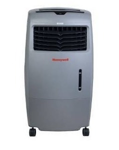 lot 56866 image: 4 count of Honeywell CO25AE IndoorOutdoor Portable Evaporative Air Cooler