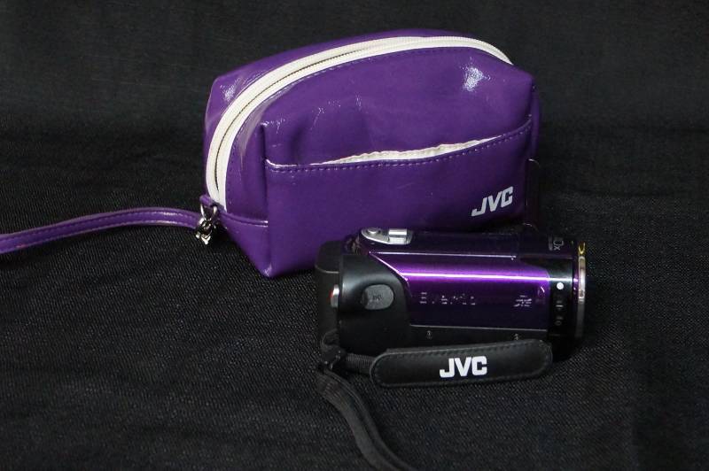 lot 216 image: JVC Palm Size Camcorder