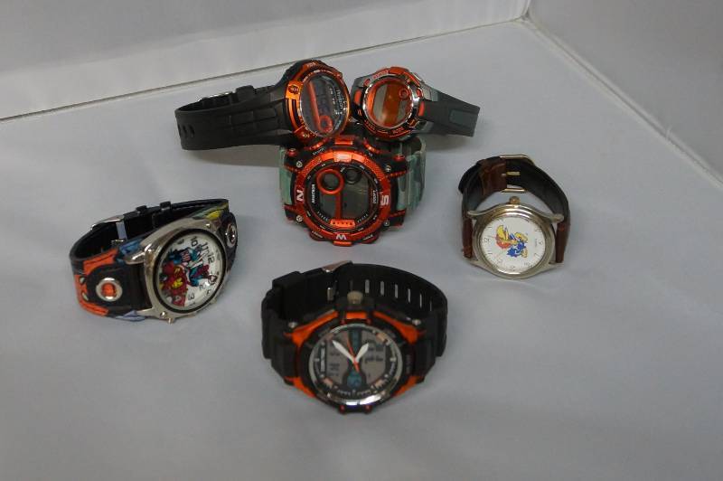 lot 220 image: Watch Lot- Various  Including KU Jayhawks
