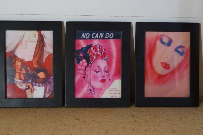 lot 253 image: Set of 3  Framed Pictures- Cool- Check These Out