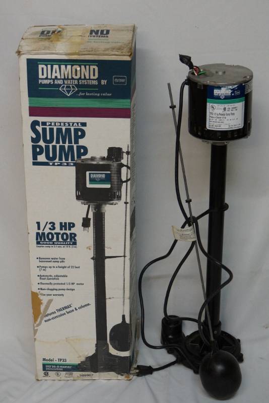 lot 281 image: 13 HP Sump Pump