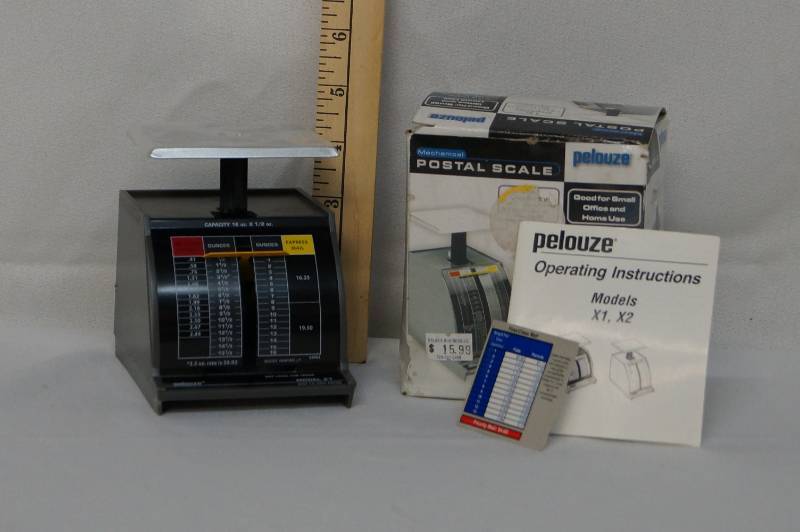 lot 290 image: 1 Pound Capacity Postal Scale