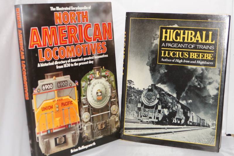 lot 331 image: 2- Train Locomotive Books