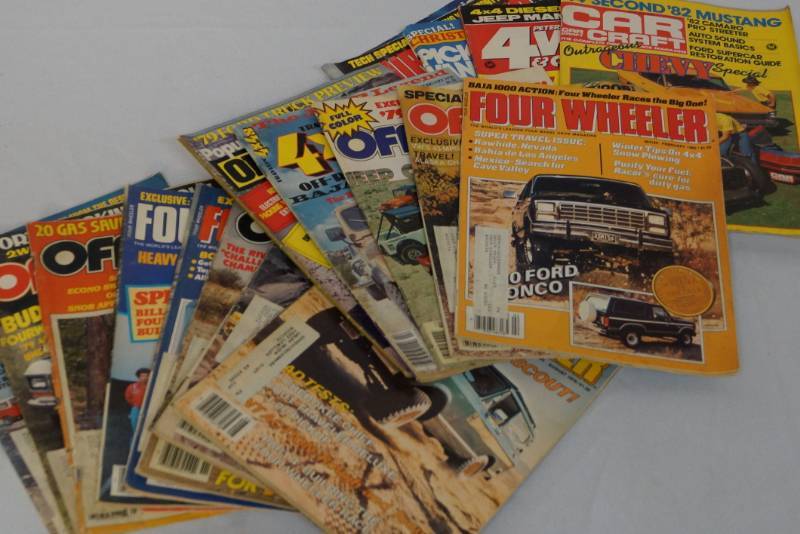 lot 335 image: Offroad and 4x4 magazine Lot- 18 Total  70s and 80s