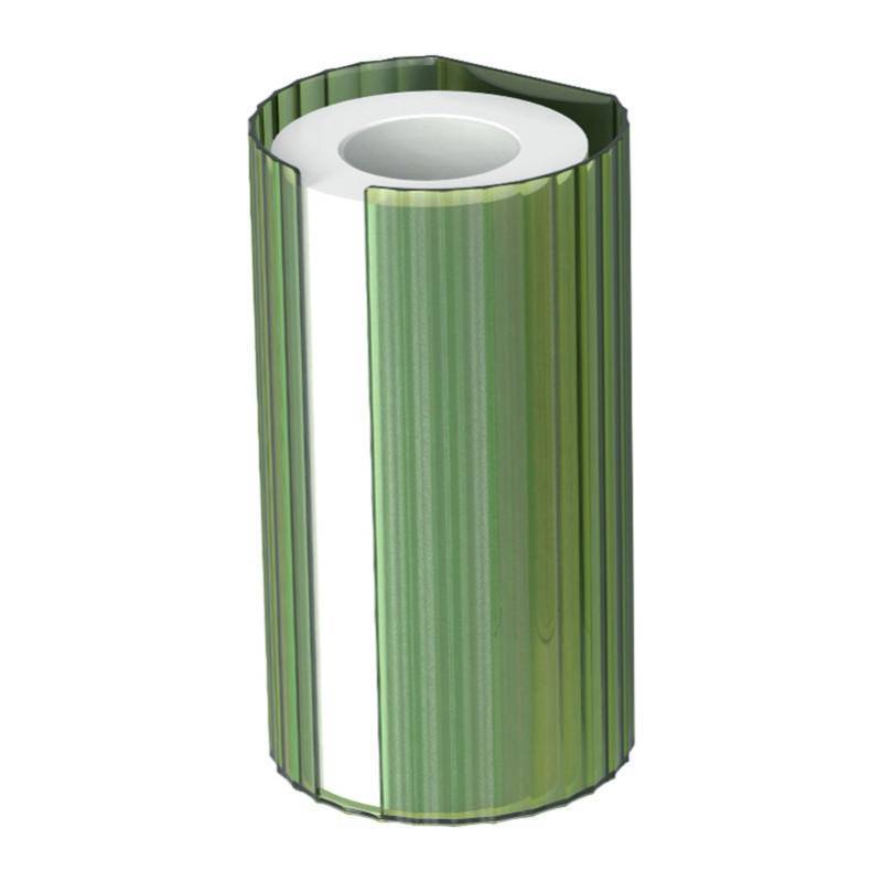 lot 27079 image: Fdit Wall Mounted Paper Towel Holder, No Drill Adhesive Dispenser, PET Material Storage Organizer for Kitchen Bathroom Countertop, Space Saving Utility Box (Light Green) - Retail $21