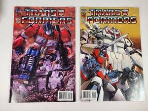 Transformers #0 IDW Comic Book First Print 2005 with Variant