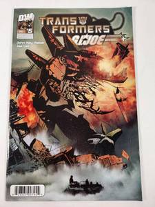 lot 107 image: Transformers G.I. Joe Crossover Comic #5