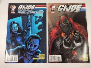 lot 109 image: G.I. Joe Reloaded Comic Book Set Issues #6, #32
