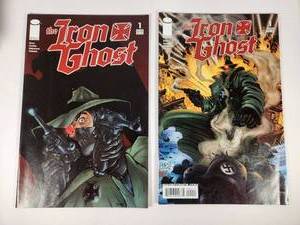 lot 117 image: 2 Copies - Iron Ghost #1 Comic Book - First Print (2005)