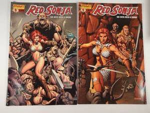 lot 126 image: Red Sonja #4 Comic with Variant - She-Devil with a Sword