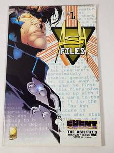 lot 168 image: ASH Files #1 Comic Book