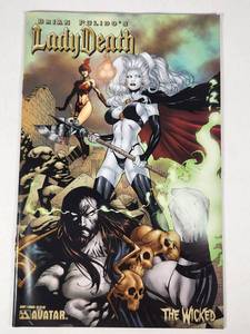 lot 187 image: Lady Death The Wicked Comic Book