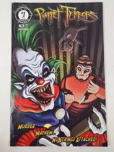 lot 191 image: Puppet Terrors #1 Comic Book First Print October 2004
