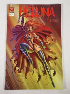 lot 213 image: Hellina The Relic #1 First Print Comic 1997