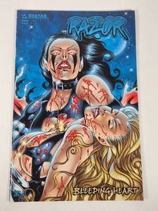 lot 222 image: Razor Bleeding Heart Issue #1 by Avatar Comics