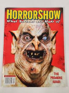 lot 236 image: Horrorshow Magazine Premiere Issue