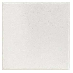 lot 20585 image: 2 ft. x 2 ft. Olympia Micro White Shadowline Tapered Edge Lay-In Ceiling Tile, case of 16 (64 sq. ft.)