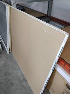 lot 20625 image: Quarter Inch Sheet Rock - 4x8 Ft - 3 Ct