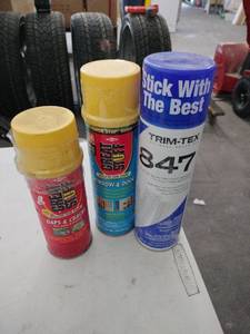 lot 20635 image: Spray Foam Sealant Bundle - Great Stuff and Trim-Tex