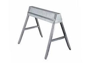 galvanized steel folding sawhorse