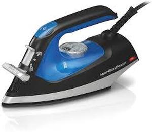 lot 20766 image: Hamilton Beach 2-in-1 Steam Iron and Garment Steamer
