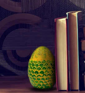 Decorative Dragon Egg Sculpture